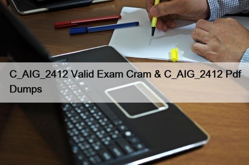 C_AIG_2412 Valid Exam Cram & C_AIG_2412 Pdf Dumps